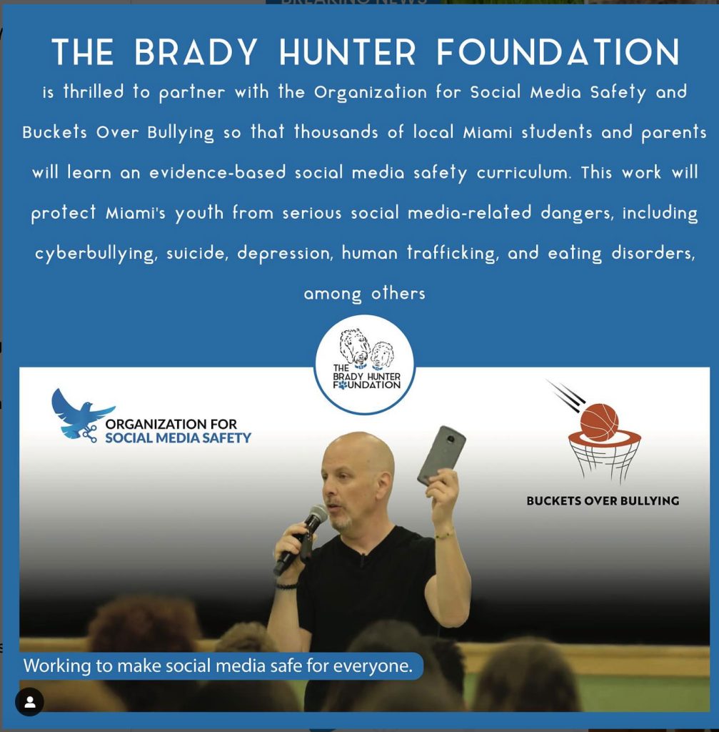 Buckets Over Bullying - Brady Hunter Foundation