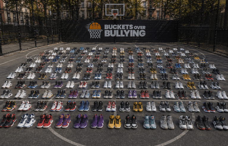 Buckets Over Bullying is Bringing a Cyberbullying Memorial to NYC Sept. 12 with Support from NBA Legends